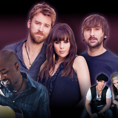 Lady Antebellum & Darius Rucker at the Rexall Place