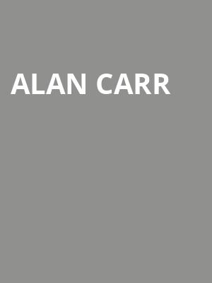 Alan Carr, Myer Horowitz Theatre, Edmonton