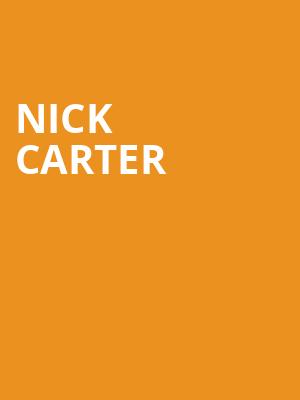 Nick Carter, River Cree Casino, Edmonton